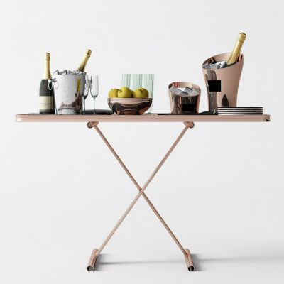 现代酒瓶冰桶装饰品