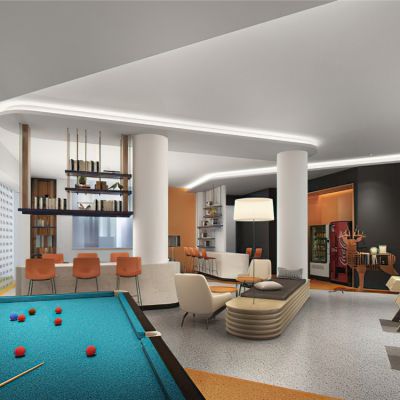 简约办公休息区