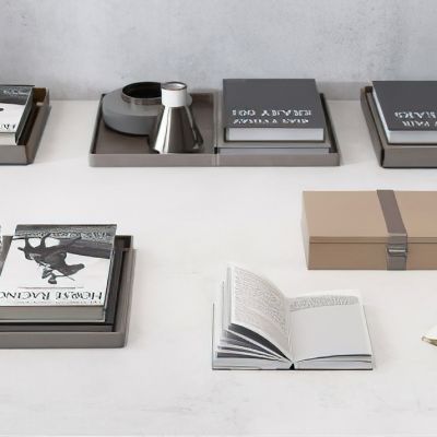 现代托盘摆件饰品