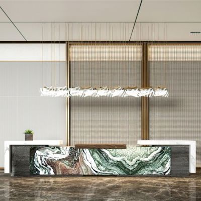 现代大堂接待前台