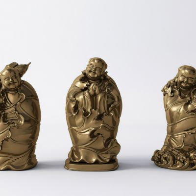 中式佛像雕塑品