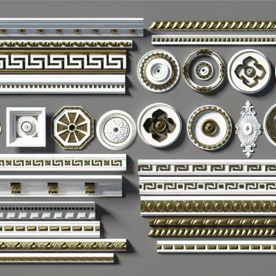 欧式雕花石膏线