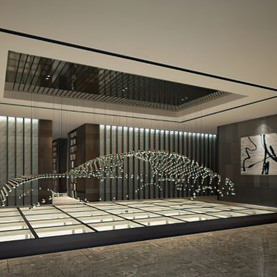 现代地下车库装饰