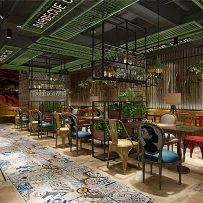 工业风混搭餐厅