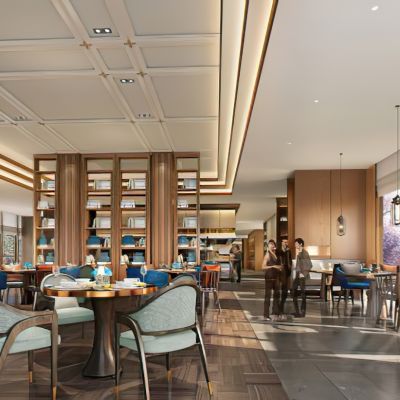 现代酒店全日制餐厅