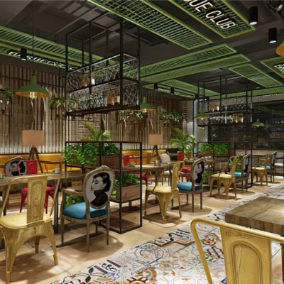 工业风混搭餐厅