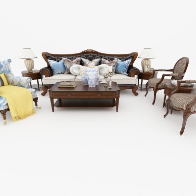 欧式风格装沙发