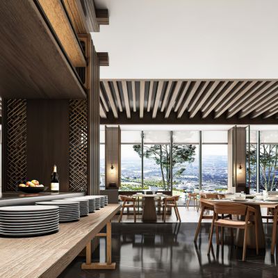 现代全日制餐厅