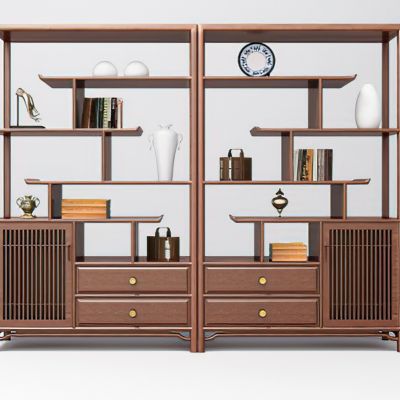 新中式博古架