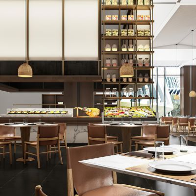 现代全日制餐厅