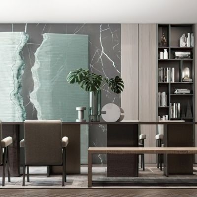 现代样板房餐厅