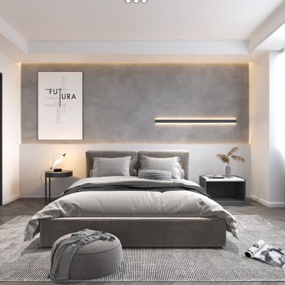 现代卧室