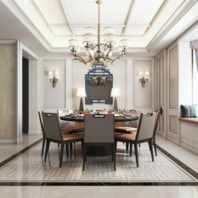 轻奢混搭餐厅