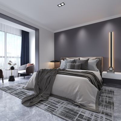 现代卧室