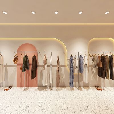 现代潮流服装店