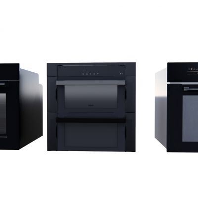 现代洗碗机消毒柜烤箱微波炉