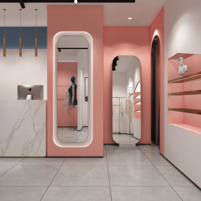 现代潮流服装店