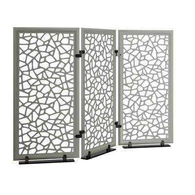 现代简约屏风镂空隔断