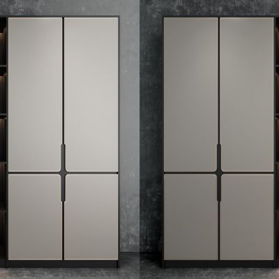 现代轻奢鞋柜装饰柜组合