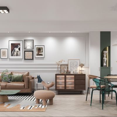 北欧客餐厅儿童活动室