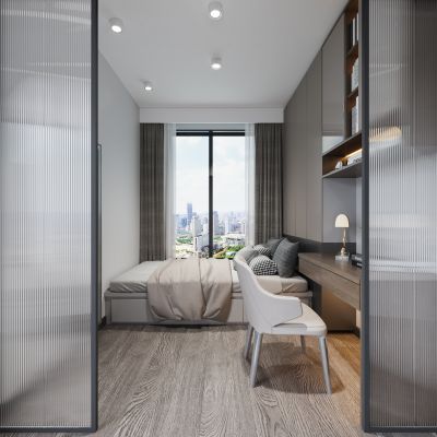 现代榻榻米卧室