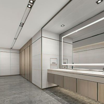 办公公共卫生间