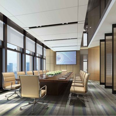 现代办公会议室