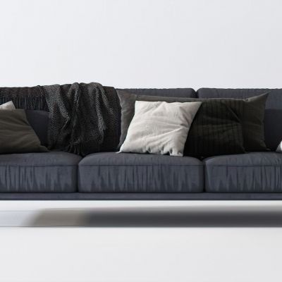 现代多人休闲沙发