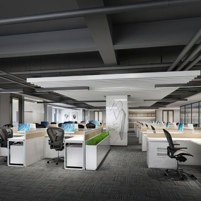 现代开敞办公