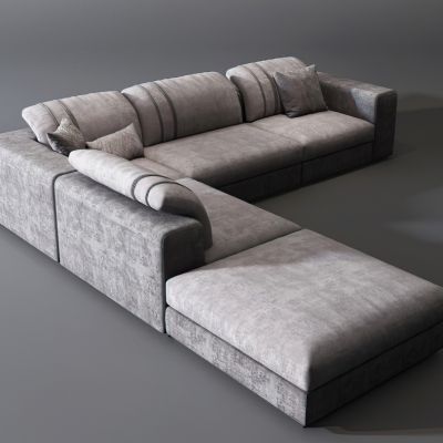 现代转角休闲沙发