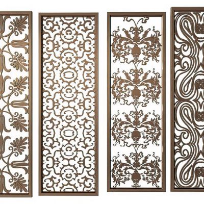 后现代屏风隔断