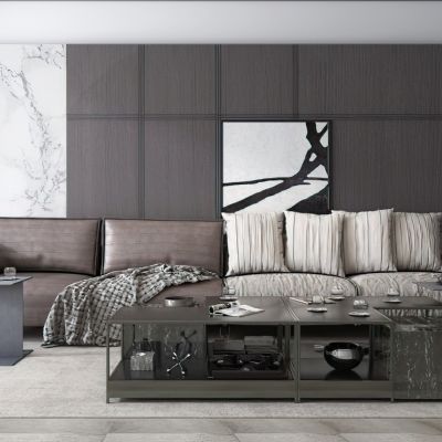 现代休闲沙发组合