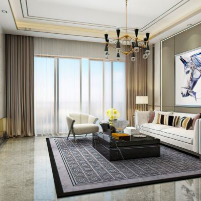 现代轻奢客厅