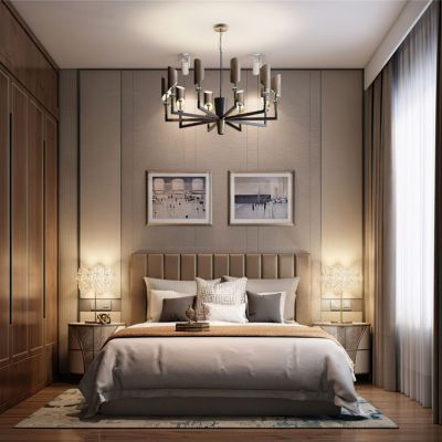样板房卧室床