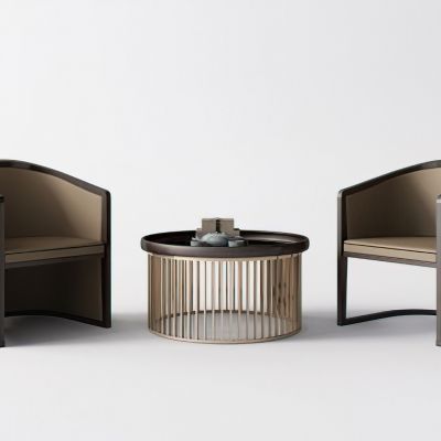 新中式休闲椅子