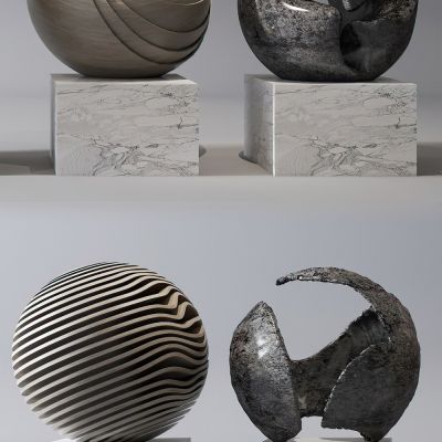 现代球形艺术品