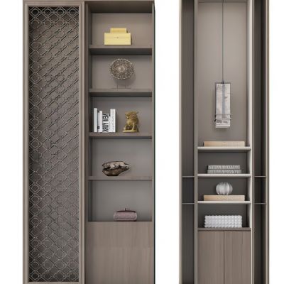 新中式装饰柜书柜