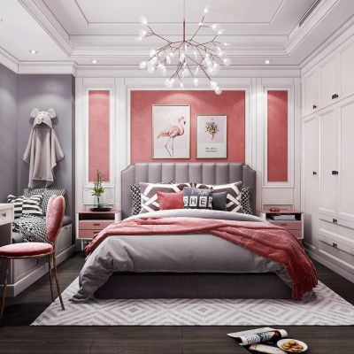 北欧风格女儿房