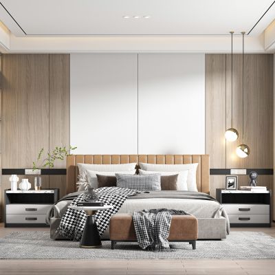 现代卧室