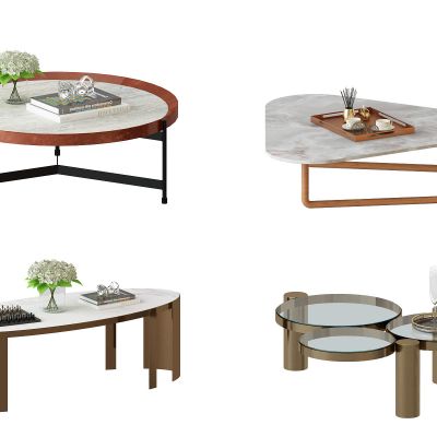 现代轻奢茶几