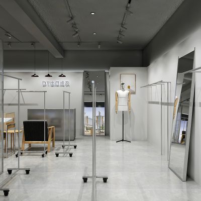 现代男装集合店