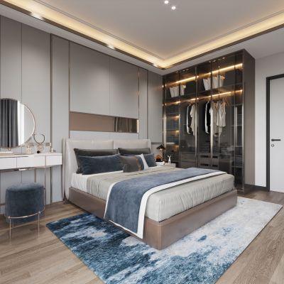 现代卧室