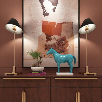 新中式边柜饰品组合