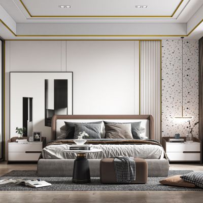 现代卧室