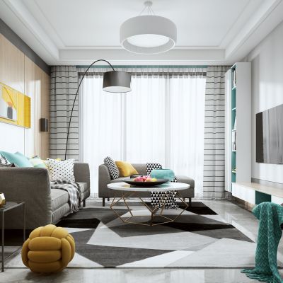 现代轻奢客餐厅