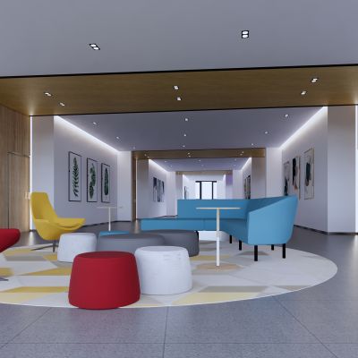 学校走廊模型2  (1)_SU8