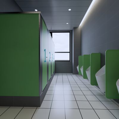 学校卫生间模型