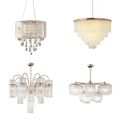 现代轻奢吊灯组合