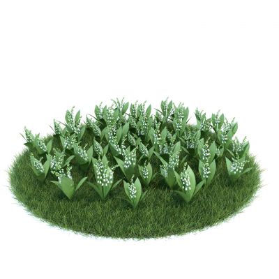 花草绿化3D模型