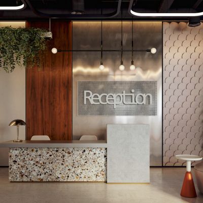 现代大厅前台